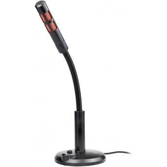 Microfone de Mesa P2 Multilaser Ph375 Preto