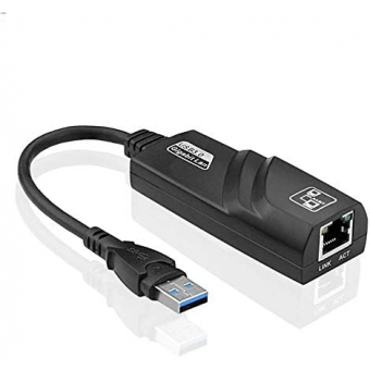 Adaptador USB 3.0 para Rede RJ-45 Gigabit Exbom UL-1200