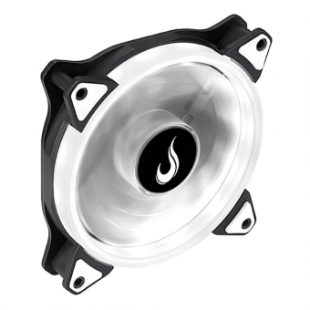 Cooler para Gabinete 12cm Rise Galaxy G-1 Led Branco