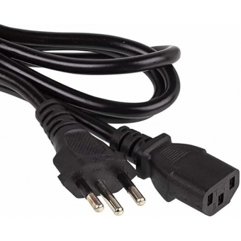 Cabo Energia Tripolar CPU/Monitor 1,50m 10A (0,75mm)
