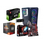 PC Charm Gamer AMD Ryzen 5 5600 16GB DDR4 1TB SSD NVME  RTX3050 6GB GDDR6