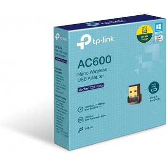 Adaptador USB Wireless AC600 TP-LINK T2U Nano