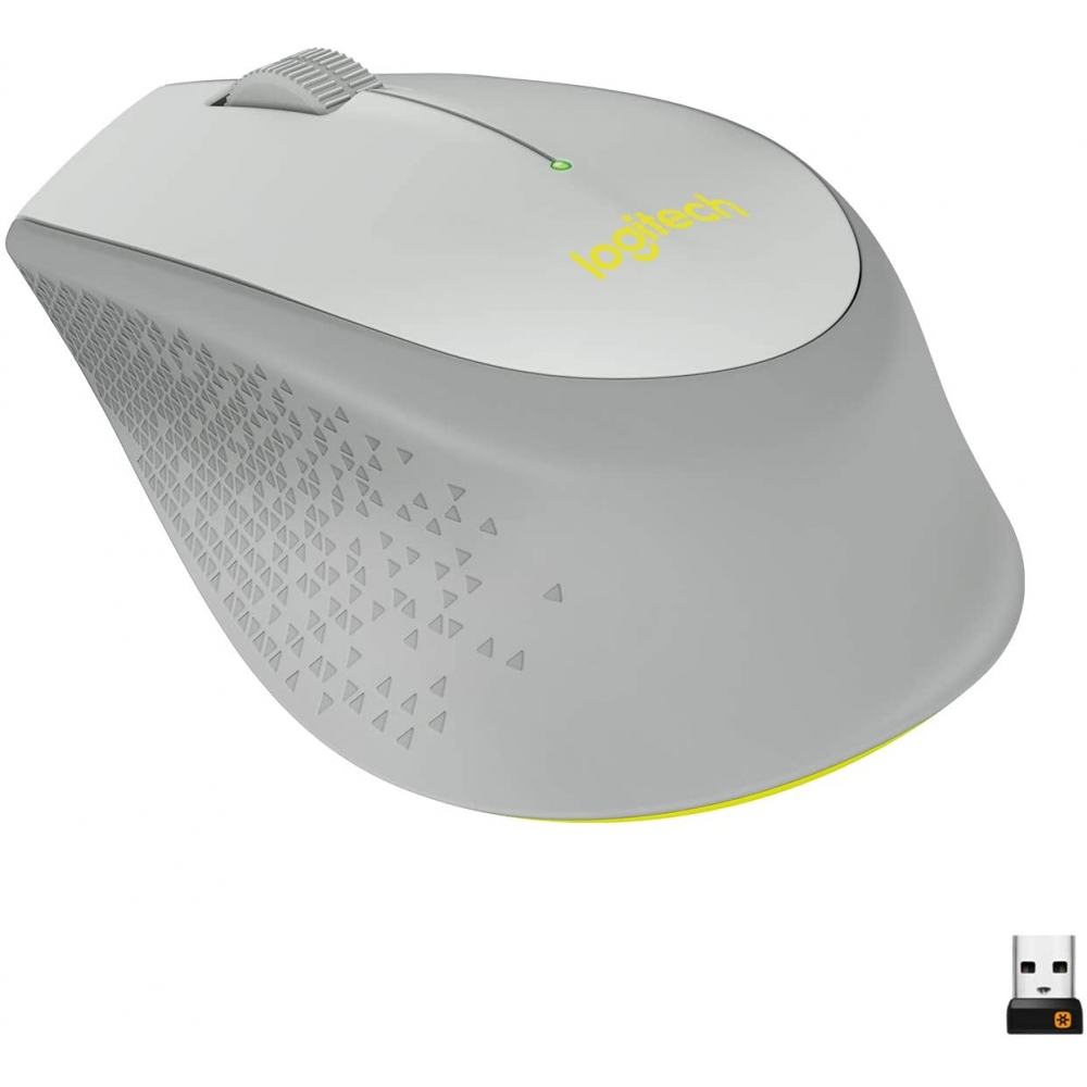 Mouse sem Fio USB Logitech M280 - Cinza