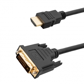 Cabo HDMI x DVI-D 24+1 M Fortrek 1,8m