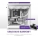 Gabinete Gamer NZXT H6 Flow RGB - Branco sem Fonte
