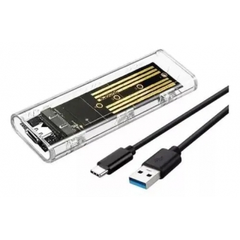 Gaveta Case SSD NGFF/ NVMe USB C 3.1  FY FY-879