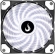 Cooler para Gabinete 12cm Rise Branco RM-VN-01-BW