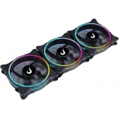 Kit Cooler Fan com 3un 120mm Rise Mode Laser RM-AU-05-ARGB 5v