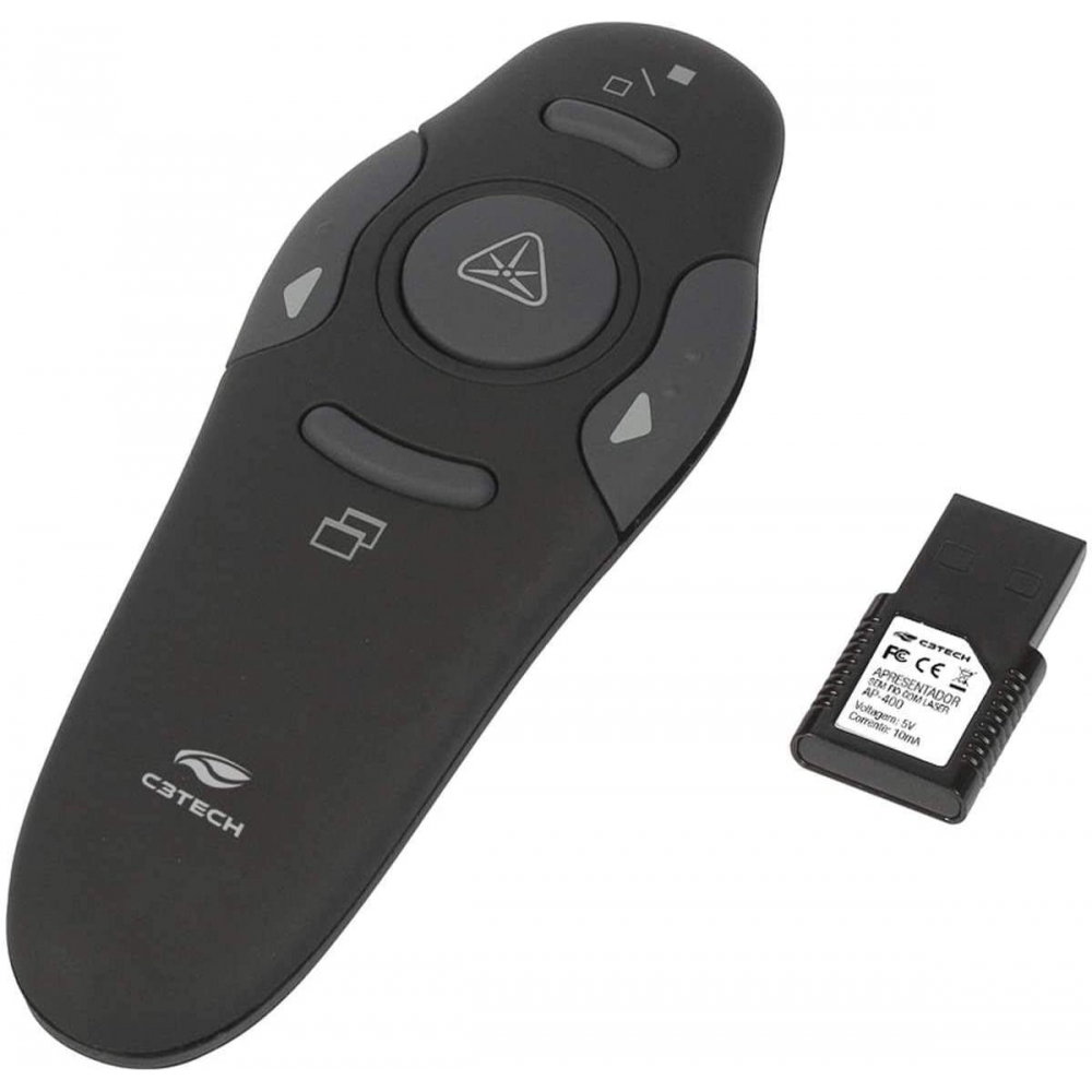 Apresentador Multimidia USB C3 Tech Ap-400