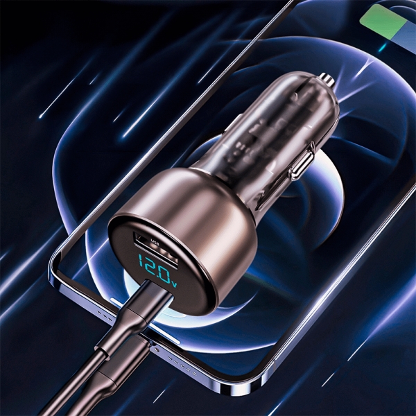 Carregador Veicular USB Celular 48W HRebos CRV-501