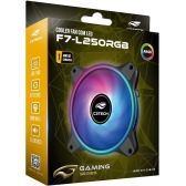 Cooler para Gabinete 12cm C3 Tech LED F7-L250RGB