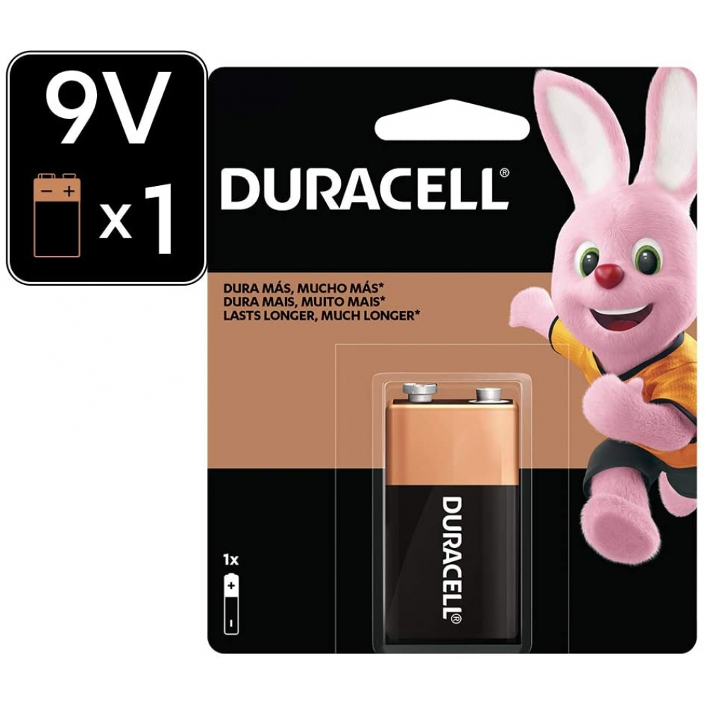 Bateria Alcalina 9V Duracell