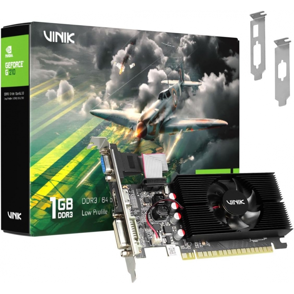 Placa de Video G210 1GB DDR3 64Bits Vinik