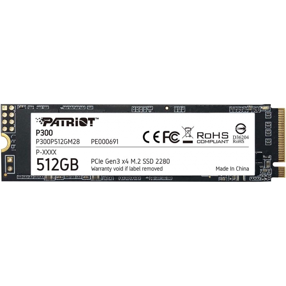 SSD M2 PCIe NVMe Patriot P300 512GB