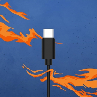 Fone de Ouvido Philips TAE2146BK USB-C