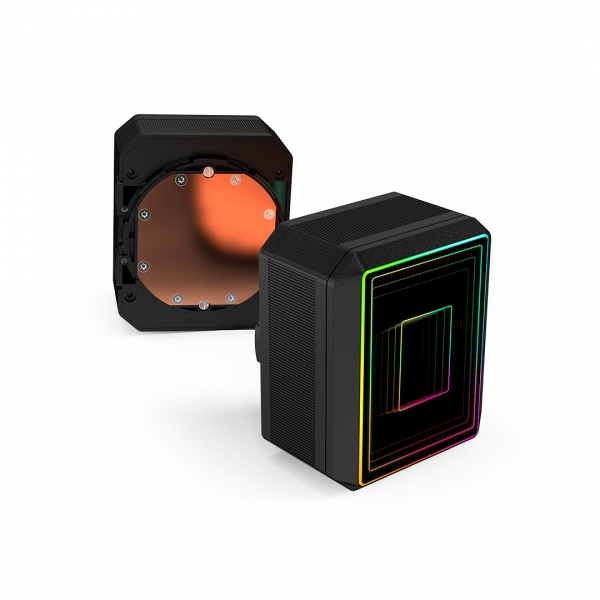 Water Cooler para CPU C3 Tech RGB 120mm FC-W120 BKV2 Preto