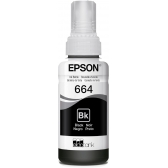 Garrafa de Tinta Epson T664 70ml - Preto