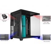 Gabinete Gamer ATX Kmex CG02J1 AQUARIO GHOST SHARK BLACK