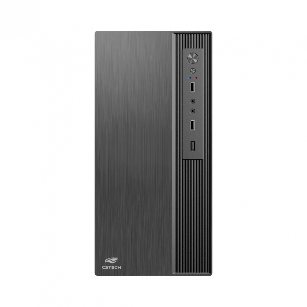 Gabinete Micro ATX com Fonte 200W C3 Tech MT-37BK