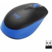 Mouse sem Fio USB Logitech M190 - Azul