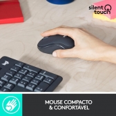 Kit Teclado e Mouse sem Fio Logitech MK295