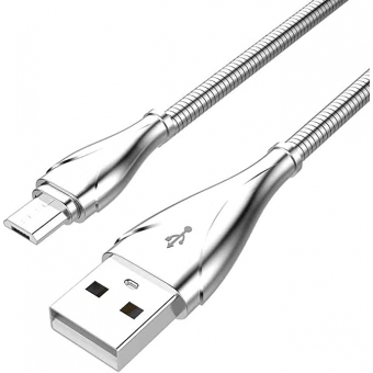 Cabo Celular USB-Micro USB 2A 1,0m C3 Tech CB-M190GY