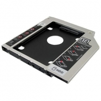 Adaptador Caddy 12,7mm Exbom HDCA-S127 para notebook (HD-DVDRW)