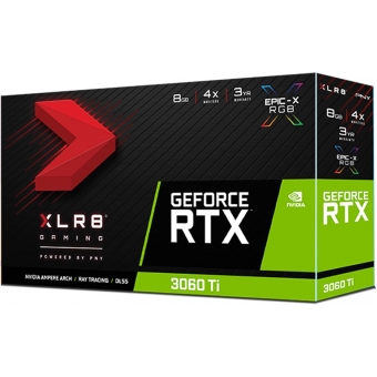 Placa de Vídeo RTX3060 8GB G6 256Bits EPIC-X PNY