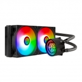 Water Cooler para CPU TGT RGB 240mm Spartel V2 240 - SPLVI240-BK01