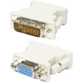 Adaptador DVI-I Macho (24+5) X VGA Femea
