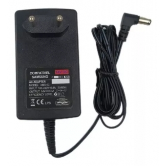 Fonte para Monitor 14V 2,5/3,0A Lg/Samsung