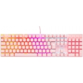 Teclado Mecanico Gamer Orion Essential Rosa Switch Blue