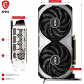 Placa de Vídeo RTX4070 12GB 192Bits Ventus2x OC GDDR6X MSI