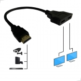 Adaptador Splitter HDMI M X 2 HDMI F High Speed