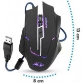 Mouse Gamer USB EXBOM MS-G270 3200 DPI RGB Preto