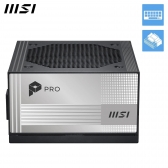 Fonte de alimentação 850W 80 Plus Platinum MSI Pro A850PL Modular