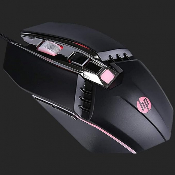 Mouse Gamer USB HP M270 2400DPI LED Preto