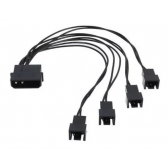 Cabo Adaptador Multi Fan Splitter Molex 3/4 Pinos