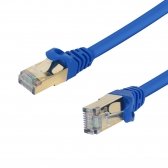 Cabo Rede Patch Cord CAT7 2,5m Pluscable CAT725BL Azul