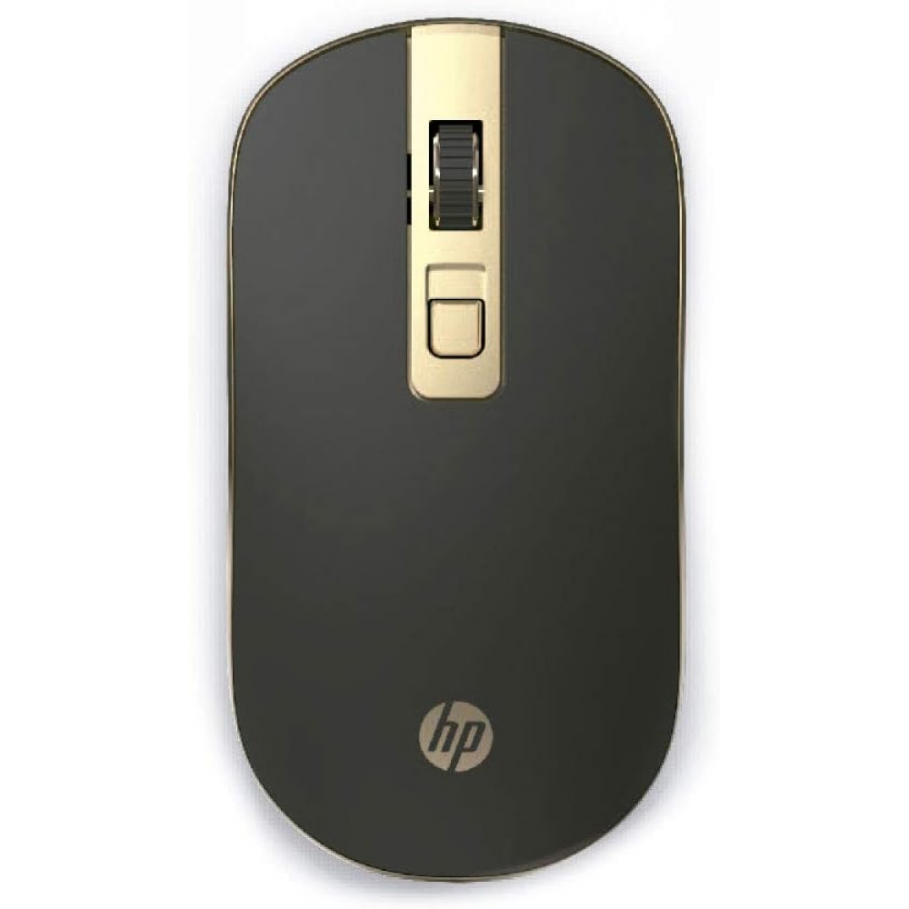 Mouse sem fio USB HP S4000 1600DPI Preto