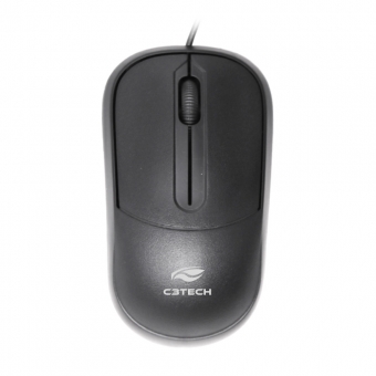 Mouse USB C3 Tech MS-35BK Preto