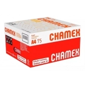 Papel Sulfite A4 75G  - Chamex Office pct 500fls Kit 5 Unidades
