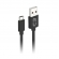 Cabo Celular USB Micro USB 2,0m 2A C3 Tech CB-M20 - Preto