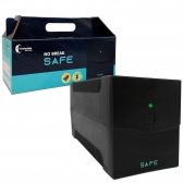 Nobreak UPS Safe 700VA Bivolt 1Bateria 4Tomadas - Preto