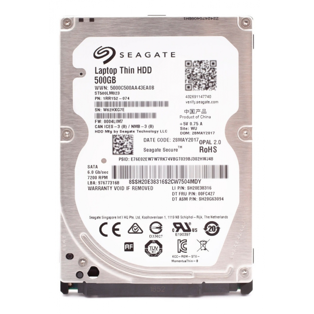 HD 500GB Sata 7200RPM Seagate ST500LM021 para notebook | USADO