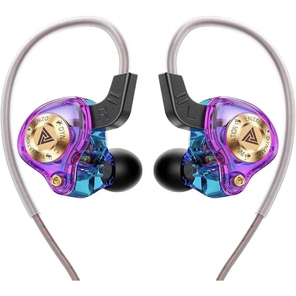 Fone de Ouvido Intra Auricular com microfone  QKZ Enzo Pro -P2