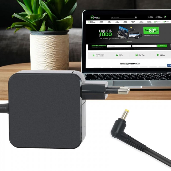 Fonte para notebook Lenovo 20V 3,25A 65W BB20-LE20-F (Ideapad)