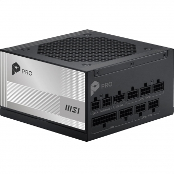 Fonte de alimentação 850W 80 Plus Platinum MSI Pro A850PL Modular