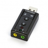 Adaptador de Placa de Som USB 7.1 ITBLUE