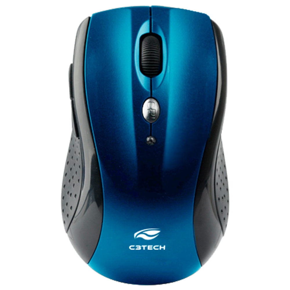 Mouse sem Fio USB C3 Tech M-W012 II - Azul